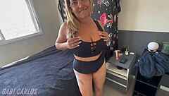 Sexy blonde teacher delivers homemade slutty lesson video