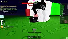 Futanari Friend Pounds Big Ass in Roblox