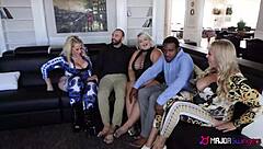 WOW! LOVELY M DELICIOUS T STAR BBW S COOPER RIDES MAJOR BUSTY GROUP COCKS!