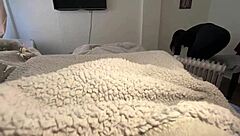 oiled maid's huge white ass engulfs dick during wild room cleaning fuck