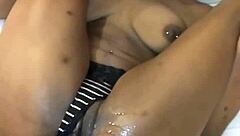 freaky ebony squirt piss missionary with huge bbc bedroom part 1