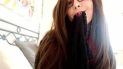 Chantal's sexy catsuit milf teases with big tits in interactive stepmom POV