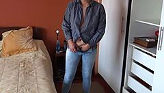 friends jerk off watching me finger pussy.