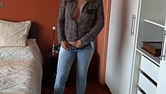 friends jerk off watching me finger pussy.