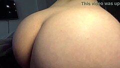 oiled maid's huge white ass engulfs dick during wild room cleaning fuck