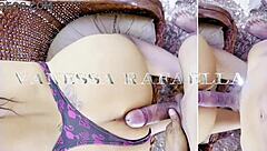 Ts Vanessa Rafaella Ass Fucked at Park