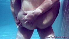 Nuru Massage Relaxes His Throbbing Dick!