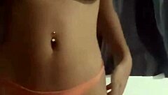 brazilian beauty dances naked funk stripping pov