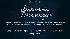démonique embodies the seductive french horny vibe