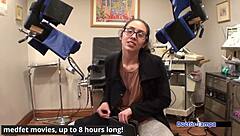 DR TAMPA TRUMPS POLICY WITH LILLY HALL'S NURSE LATEX GAPE IN HOSPITAL FETISH