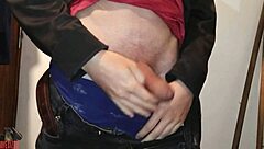 mmm starting 2025 stroking my huge cock skinny solo underwear jerkoff skinny waist tease