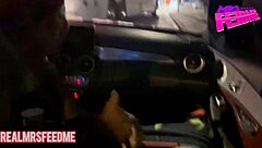 Sloppy Deepthroat Gagging On Dick During Lakers Game Street