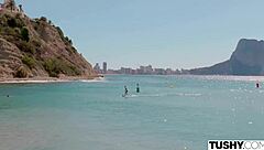 Redhead dolly dyson rides anal ass-to-mouth in first tushy scene