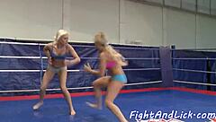 glam babes finger after fight?