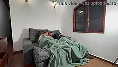 Partner watches shocked as curvy latina's huge ass gets pounded in homemade interracial frenzy