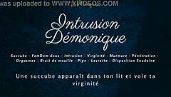 démonique embodies the seductive french horny vibe