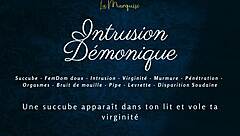 démonique embodies the seductive french horny vibe