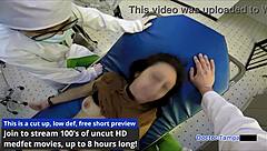 DR TAMPA TRUMPS POLICY WITH LILLY HALL'S NURSE LATEX GAPE IN HOSPITAL FETISH