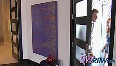 black swingers couple dives into sensual group play