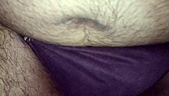 close-up monster cock foreskin peehole play explodes cum