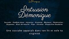 démonique embodies the seductive french horny vibe