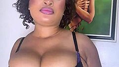 oh god, look at this slutty goddess spreading her shaved pussy on the desk, squirting huge mess everywhere!