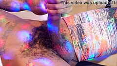 Bodybuilder slave takes huge BBC at Diddy freak off party