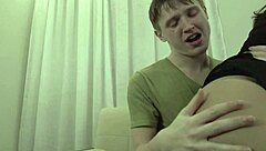 Petite Helena's Pantyhose Ripped for Tight Pussy Pounding