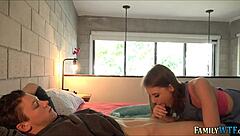 barely legal blonde teen gf fucked raw in dorm bed