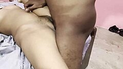 Desi schoolgirl takes big cock hardcore in viral village pounding