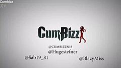 cumbizz pizza delivers xxl monster cock deep in tight anal bedroom ride