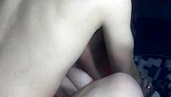 Sexy Latina in thong panties rides missionary before costume party heat!
