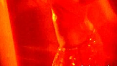 Exotic beauty dancer strips nude teasing sensually