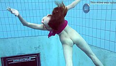 anna netrebko teases wet in bikini underwater pool play