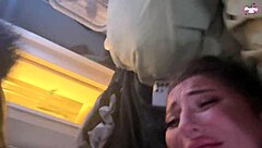 Elle Takes Aggressive BBC Deep for Creampie Finish!