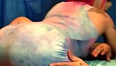 Rosebleu sunset flaunts curvy british ass in full clip