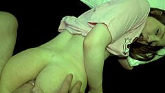 her tight petite 18+ asshole struggles with huge monster cock