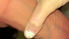 classic tiny redhead wife stretched by massive cock in homemade bedroom close-up