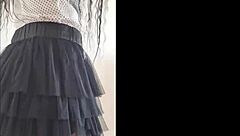 sexy stockinged wife creampied by husband's buddy