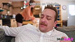 tattooed eden ivy ass destroyed by old dude anal pounding