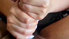 Wife's Massive Tits Jiggle During Intense Husband Handjob