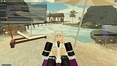 blonde anal missionary riding wet ass shaking roblox