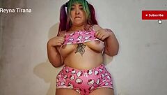 hello kitty latina gives edging jerk off instructions pov