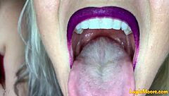 whitney morgan's huge glossy lips crave your fetish gaze