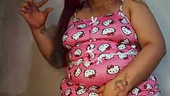 hello kitty latina gives edging jerk off instructions pov