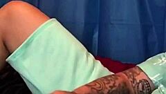 Rosebleu sunset flaunts curvy british ass in full clip