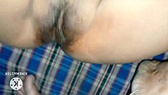 Indian Bhabhi's Tight Ass Pounded Hard in Doggystyle Creampie Position