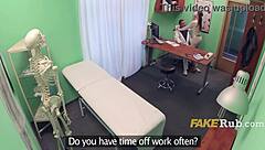patient rims horny doctor's ass during steamy hospital consultation GAME