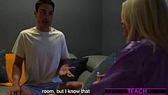 Step mom delivers dirty talk pov sex instruction lesson