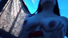 Halloween horror tale sexy latina sucks huge cock before wild bedroom ride